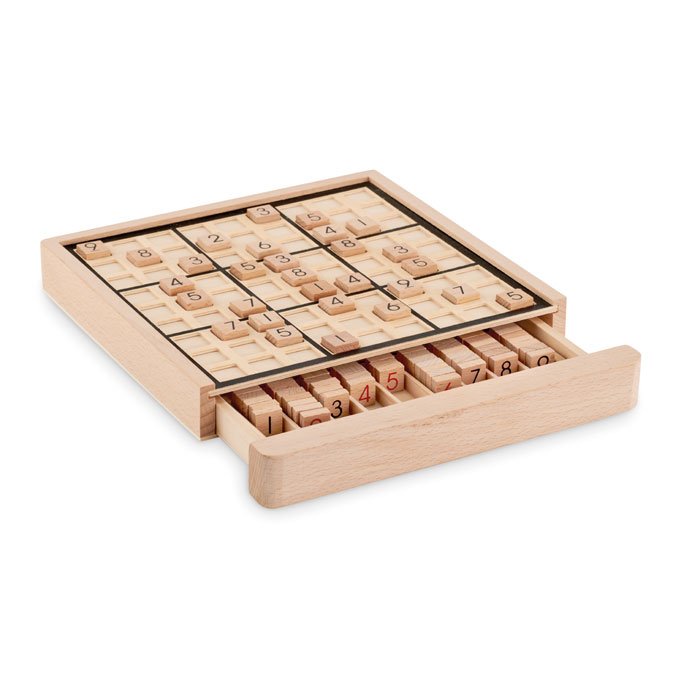 Sudoku — Holz mit Namen gravieren
